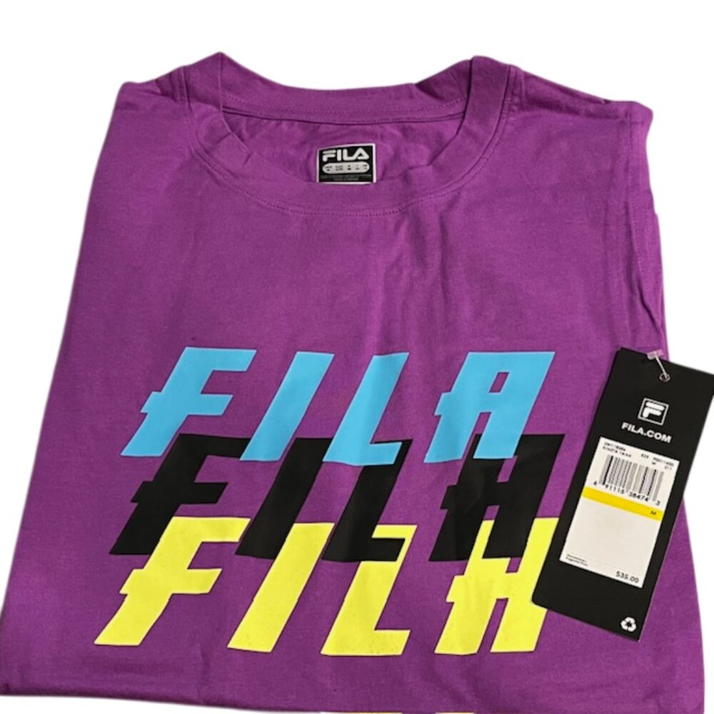 FILA Kineta Cotton Training Gym Workout Tank Top Size Medium NWT - Picture 7 of 13